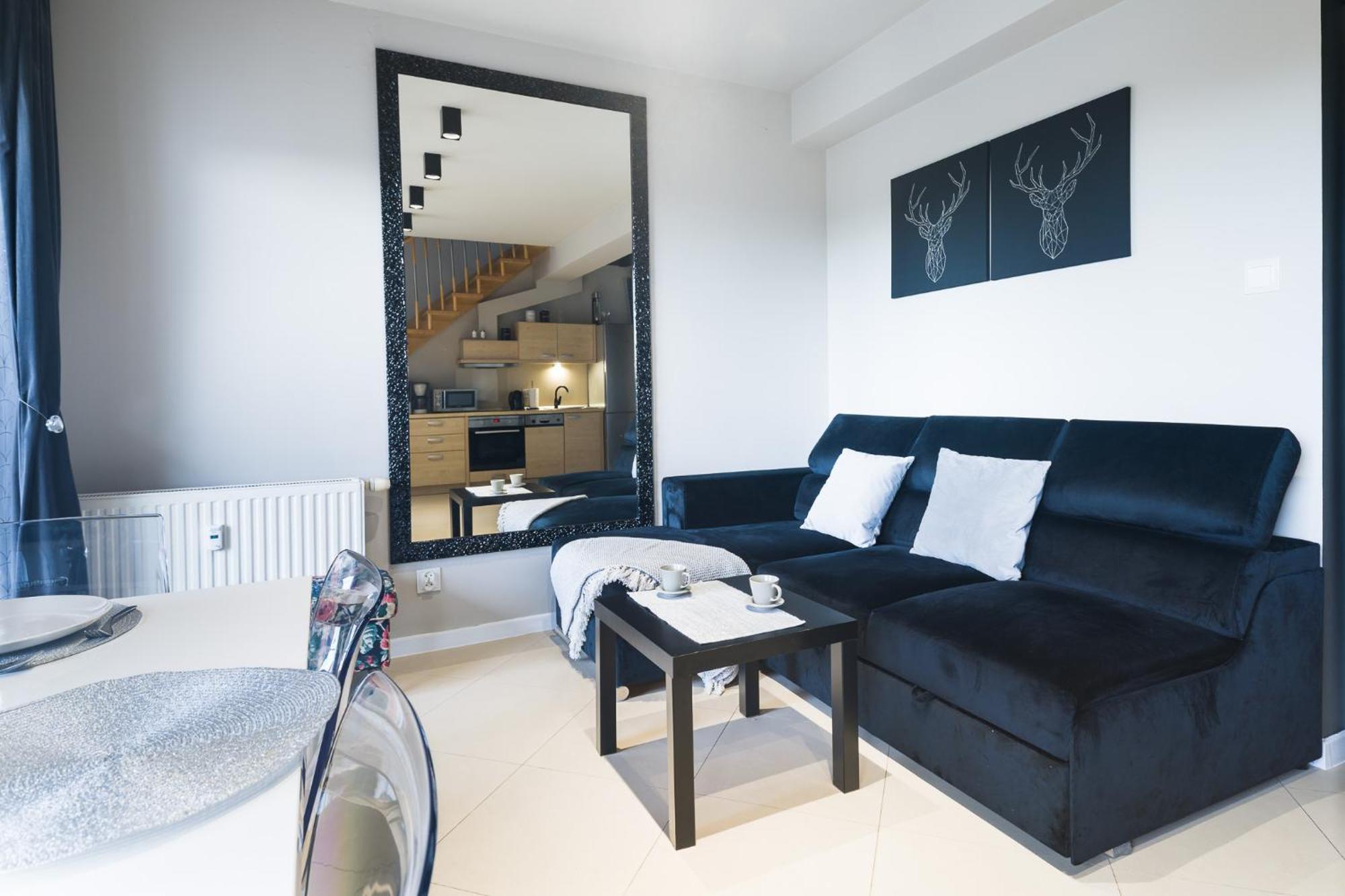 6 Os, Dwupoziomowy 56m2 Z 2 Balkonami Apartament