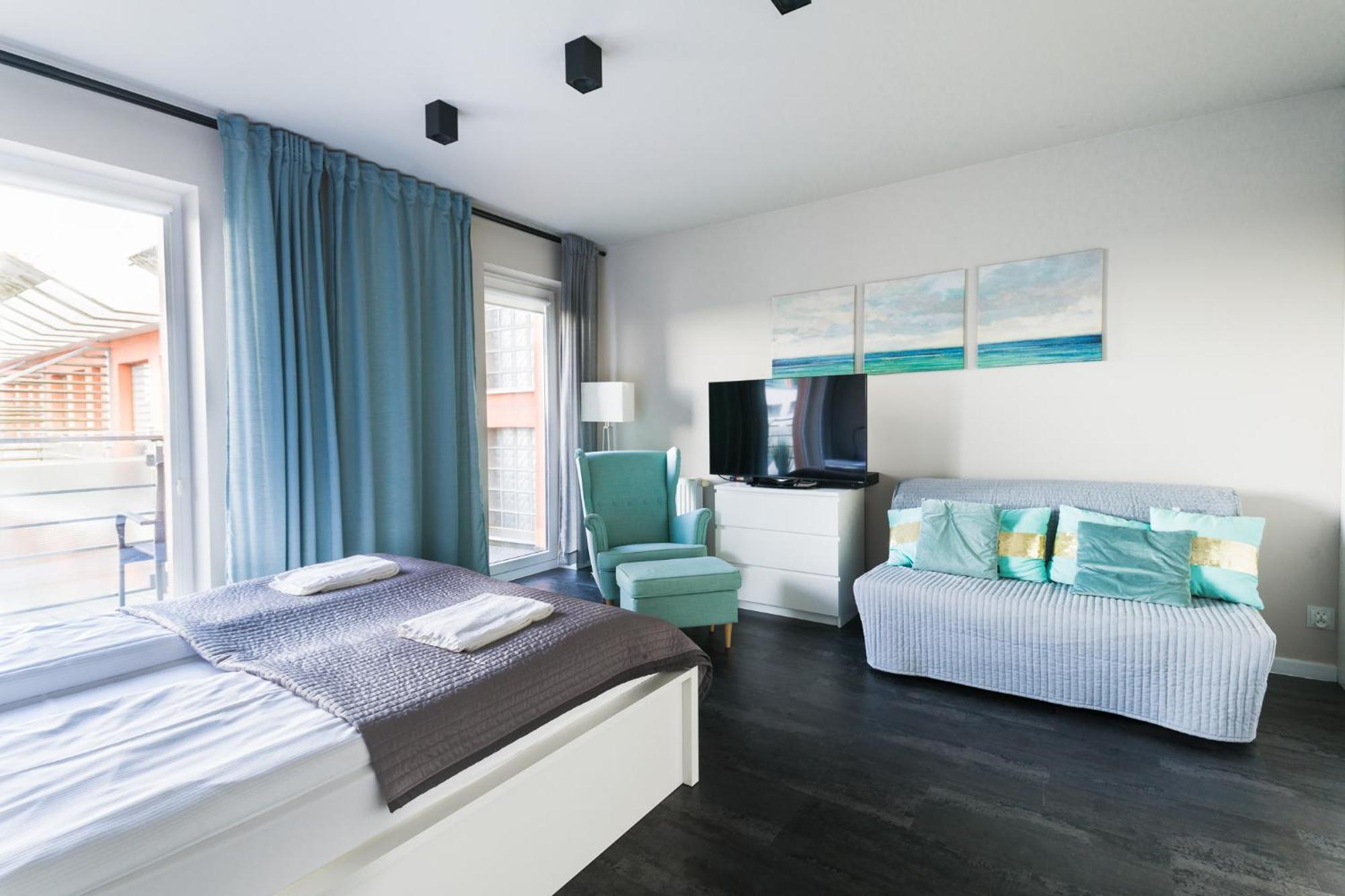 6 Os, Dwupoziomowy 56m2 Z 2 Balkonami Apartament *