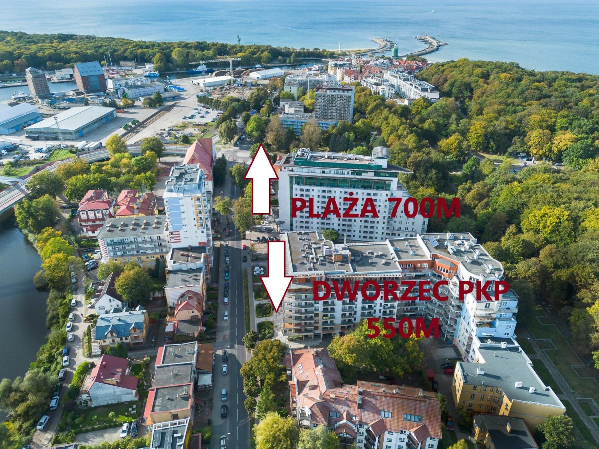 6 Os, Dwupoziomowy 56m2 Z 2 Balkonami Apartament
